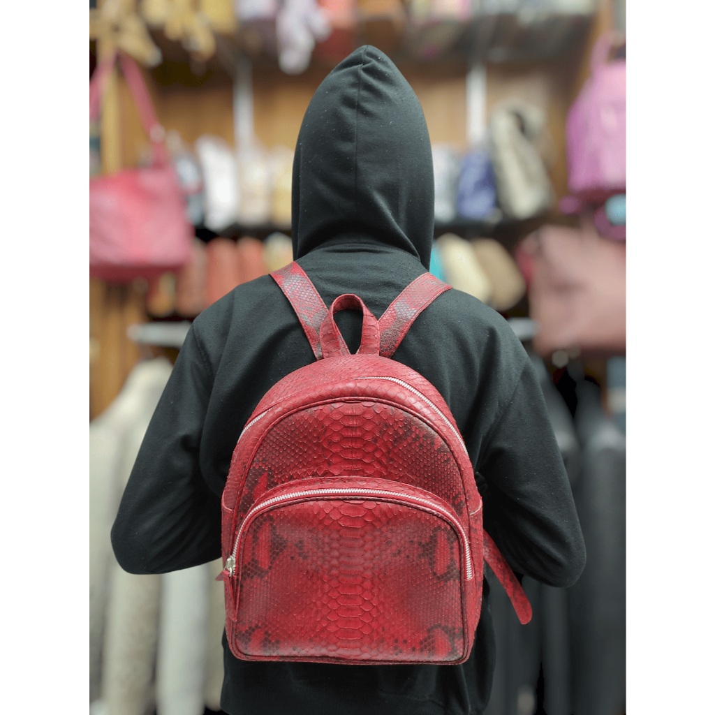 Tas Ransel I Kulit Ular/Mini Backpack/Tas Ransel Mini - Snake Skin Backpack