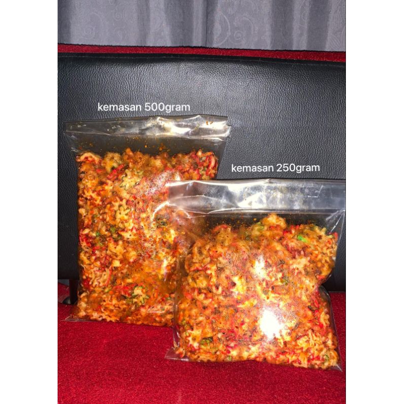 

kerupuk seblak kering bumbu kacang 250g