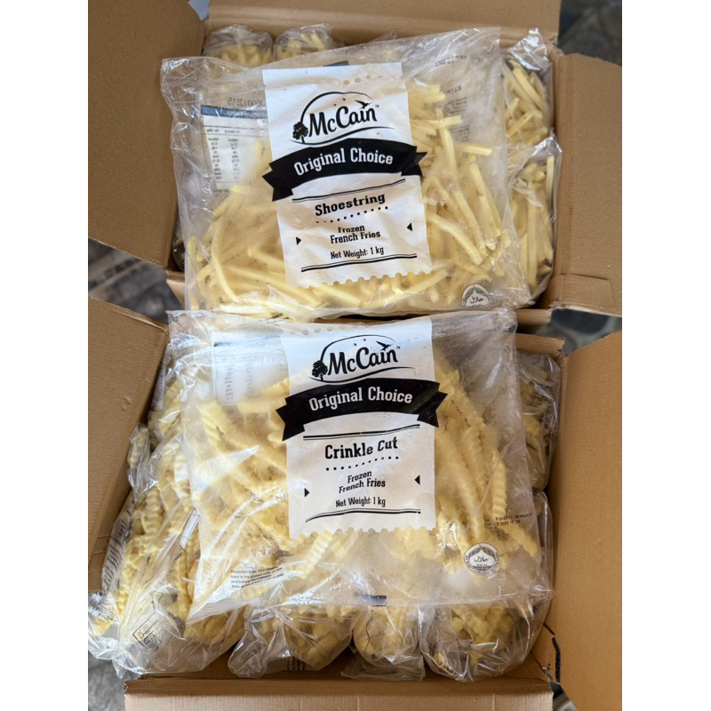 

MC CAIN French Fries Crincle Cut 1 Kg