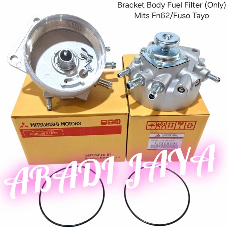 BRACKET RUMAH FUEL FILTER ONLY MITSUBISHI FUSO TAYO FIGHTER FN62 ORIGINAL