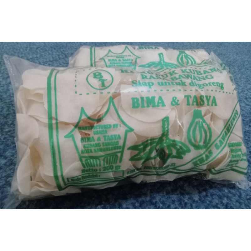 

Kerupuk Kubang Rasa Bawang B&T