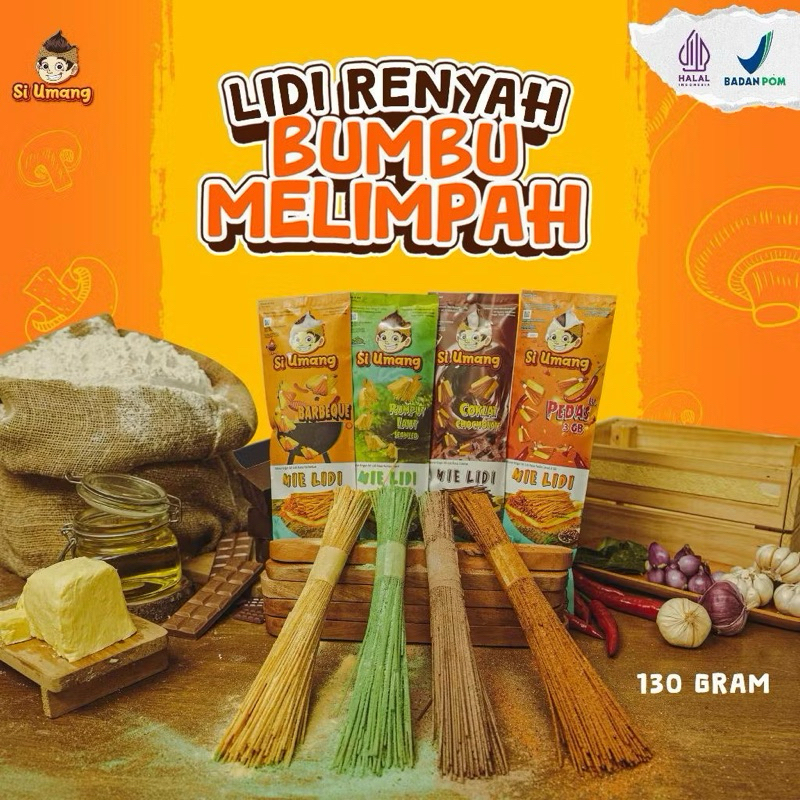 MIE LIDI SI UMANG 130 GRAM
