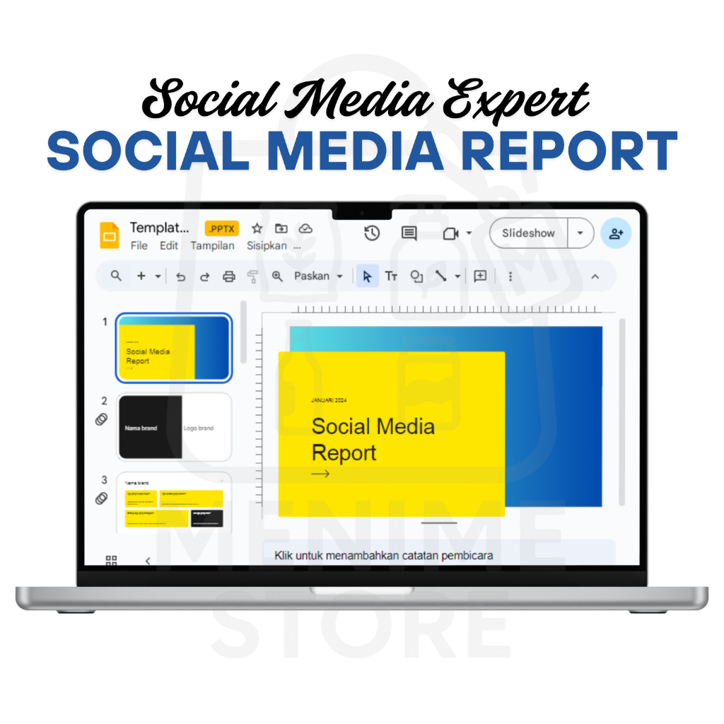 Presentation Social Media Report Social Media Specialist | Presentation Social Media Report Social M