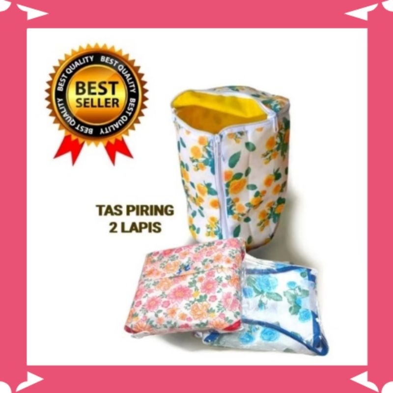 RAK PIRING DAN MANGKOK 2 LAPIS, TAS PIRING, TEMPAT PIRING, BOX PIRING