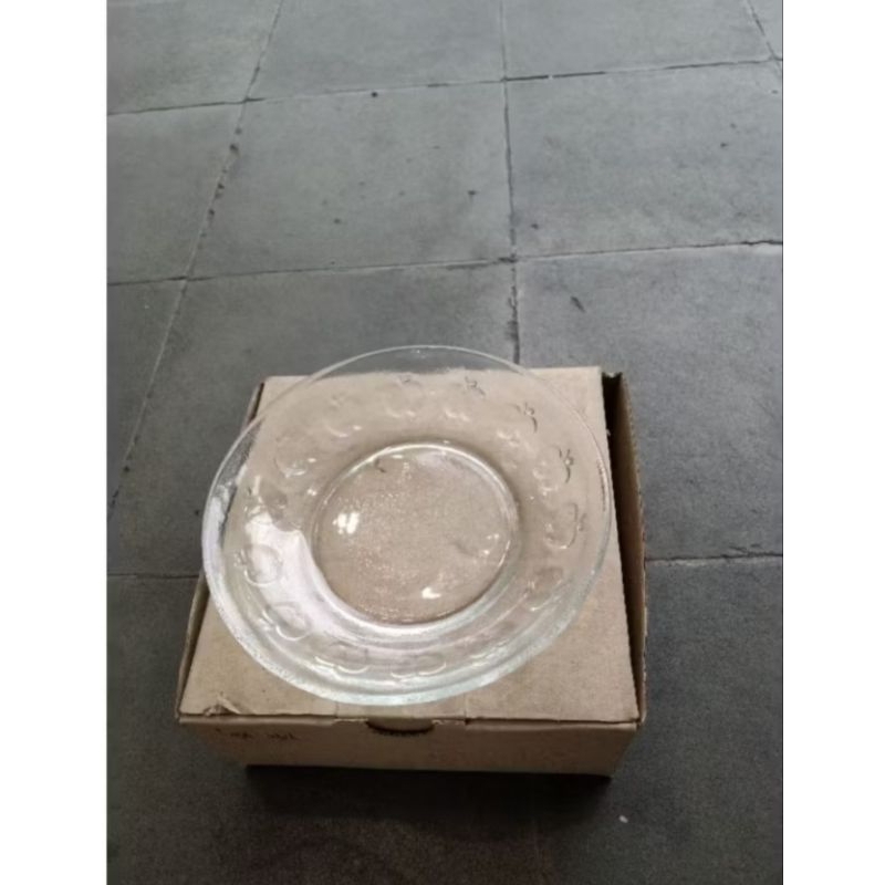 Lepek Kaca Lusinan / Piring Kecil Lusinan