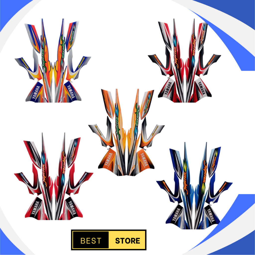 Striping Stiker Yamaha Jupiter Z Burhan 2005 List Body Motor Yamaha Jupiter Z Burhan 2005