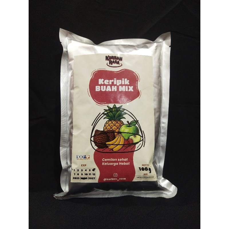 

kripik buah mix 6 varian 100 gram