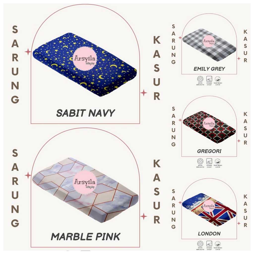 Sarung kasur busa  100x200x15 - 100x200x20