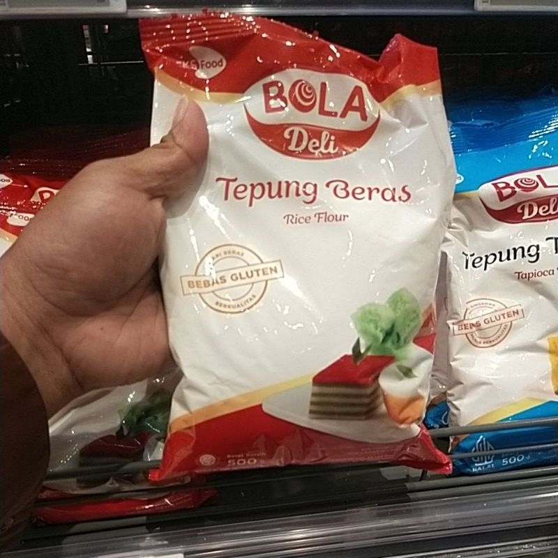 

tepung beras Deli bola 500 gr