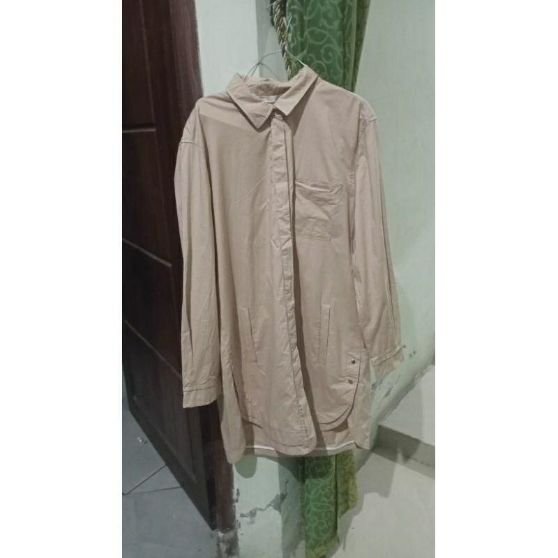 Preloved coat parasut tebal