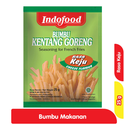 

Indofood Bumbu Kentang Goreng Keju 25 g