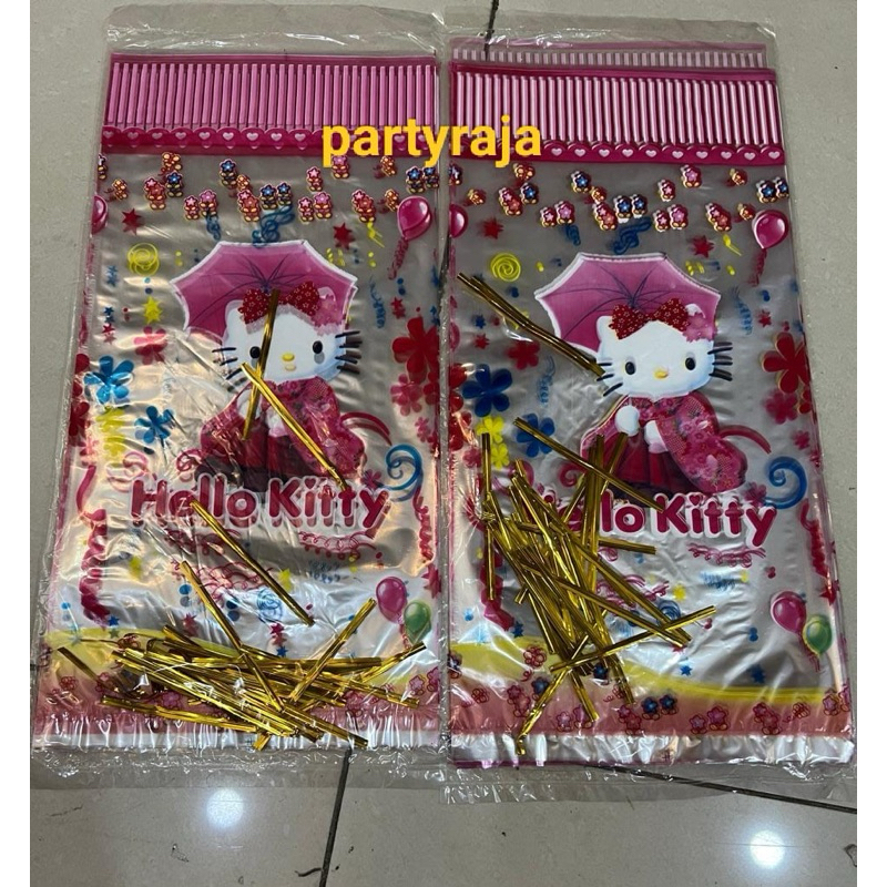 Plastik Bingkisan Ulang Tahun 18x36cm / Plastik Snack Ulang Tahun