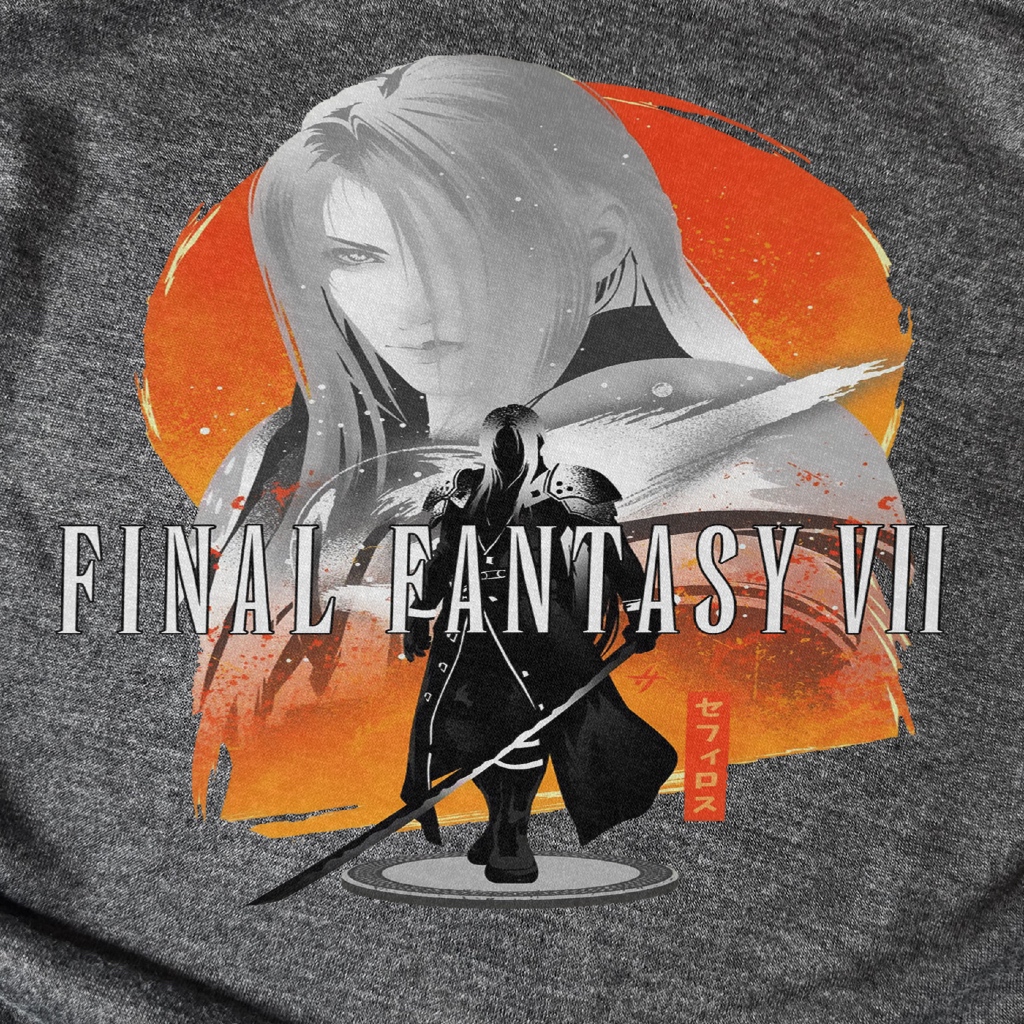 Jaket Hoodie Sephiroth Final Fantasy VII
