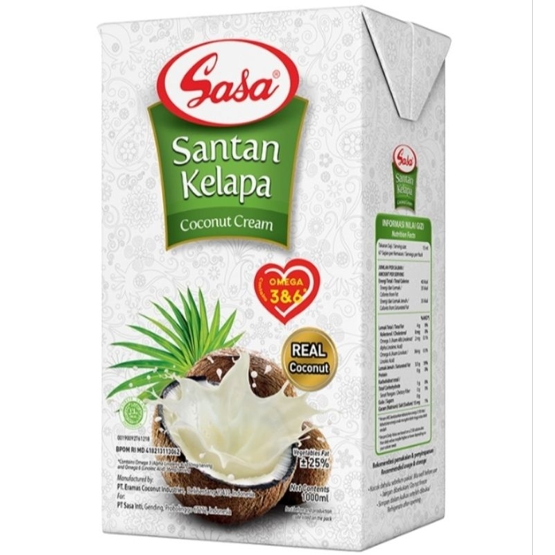 

Sasa Santan kelapa Cair 1 L