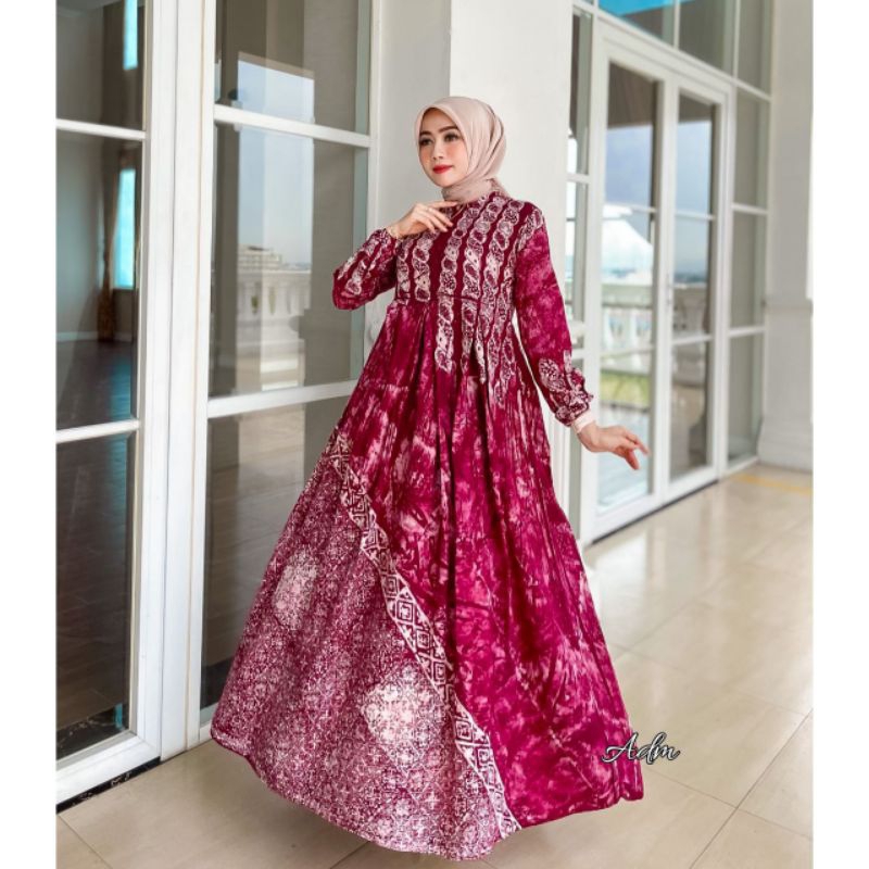 GAMIS RAYON CANDI MEKAR Size S-4L part1