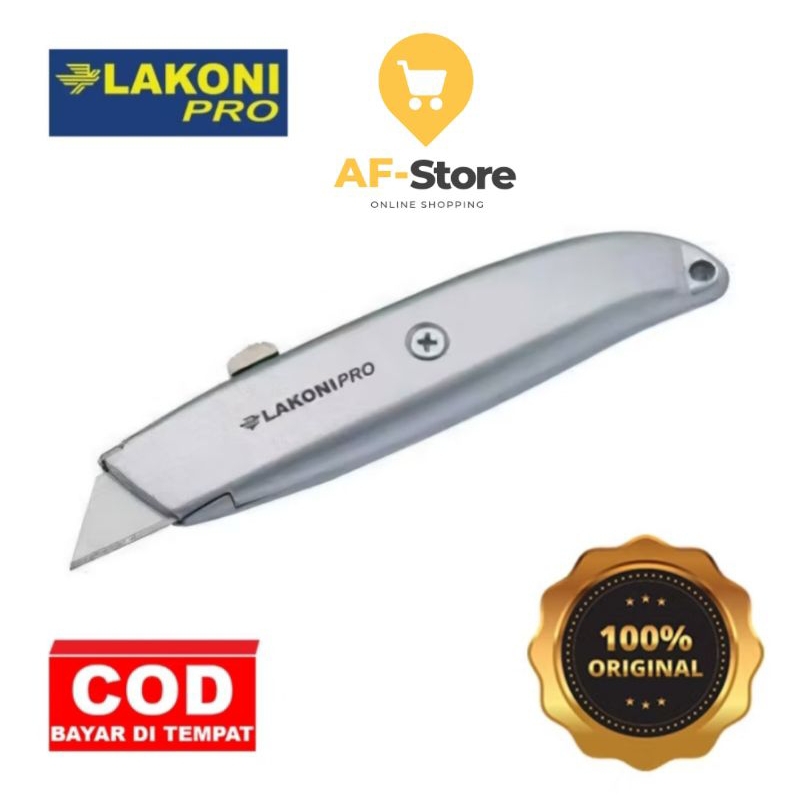 

[TERMURAH] ORIGINAL MERK LAKONI PRO 101010 PISAU CUTTER ALUMINIUM KNIFE T TYPE ORIGINAL. AF-STORE