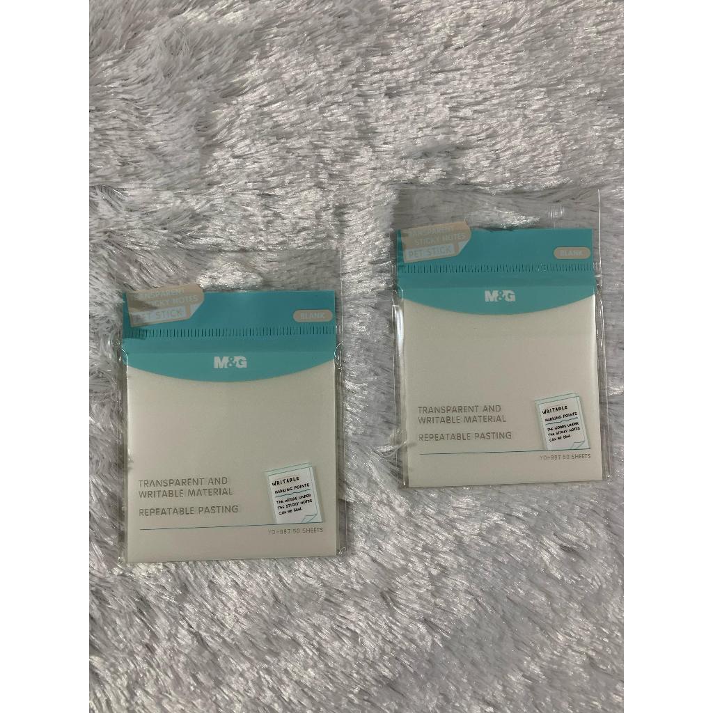 

M&G STICKY NOTE TRANSPARAM