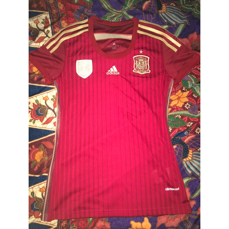 preloved jersey bola adidas cewe fit to S