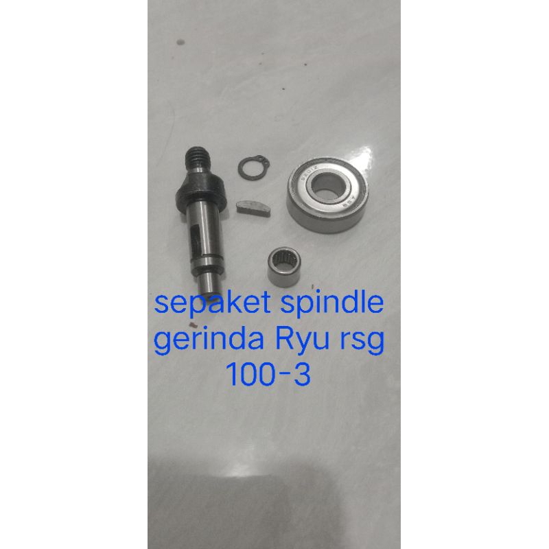 sepaket spindle as gerinda Ryu rsg 100-3