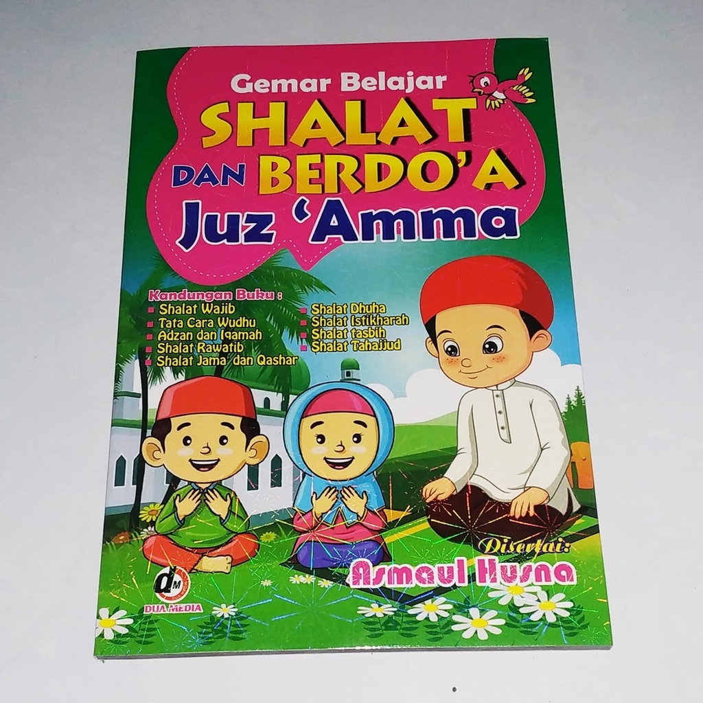 buku sholat dan berdoa dan juz amma DM