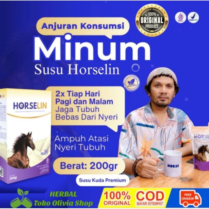 

Susu Kuda Untuk Nyeri Sendi, Reumatik, Asam Urat, Tulang Sendi & Nyeri Otot ~ isi 200gram (Milk Rasa Vanilla Dairy)