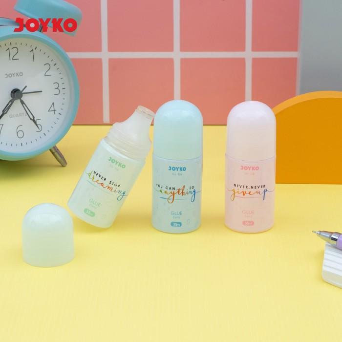 

Lem Kertas Cair Joyko GL-126 35ml Original (1 PCS) / Liquid Glue Joyko GL 126 35 ML Original Per Pcs