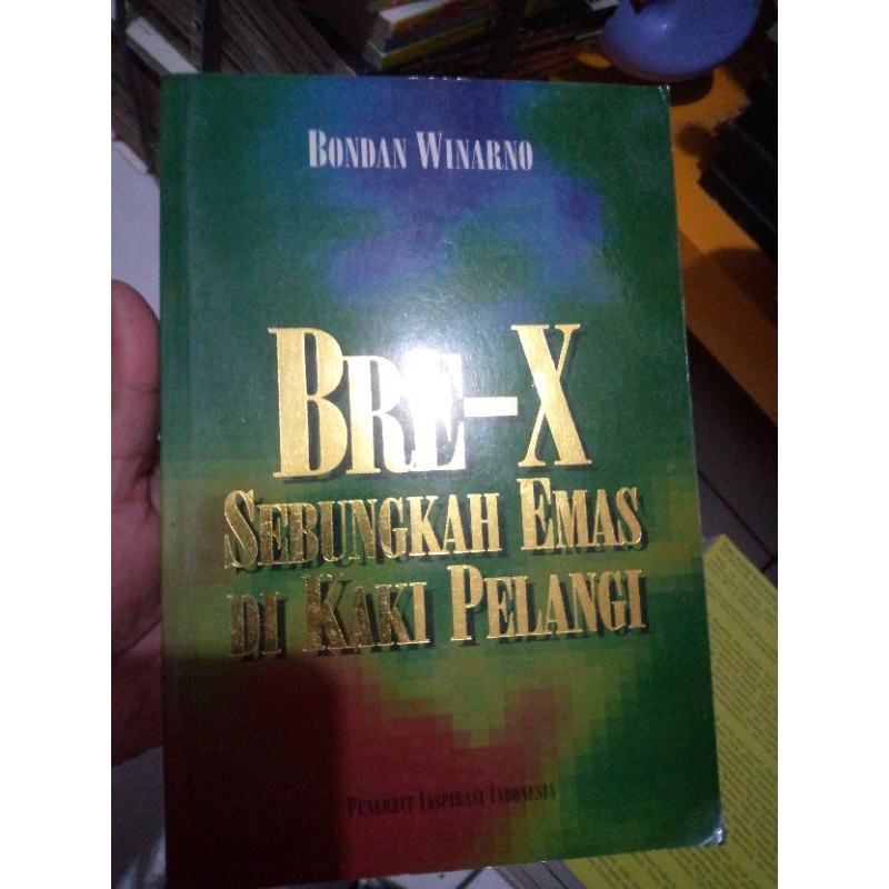 sebungkah emas di kaki pelangi bekas asli