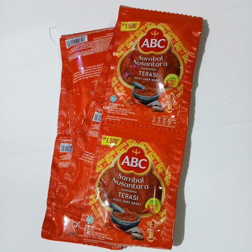 

SAMBAL ABC TERASI NUSANTARA 18GR DUS ( 100 SACHET )