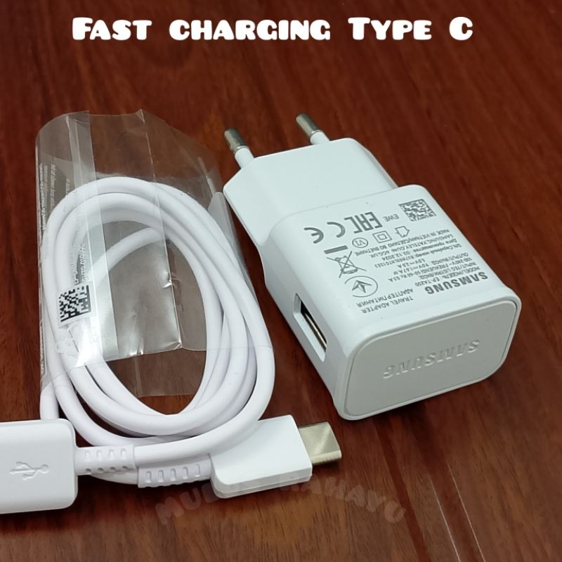 Charger Samsung Type C Original Fast Charging Bawaan Hp A03s A04s A12 A13 A14 A20 A21 A30 A31 A32