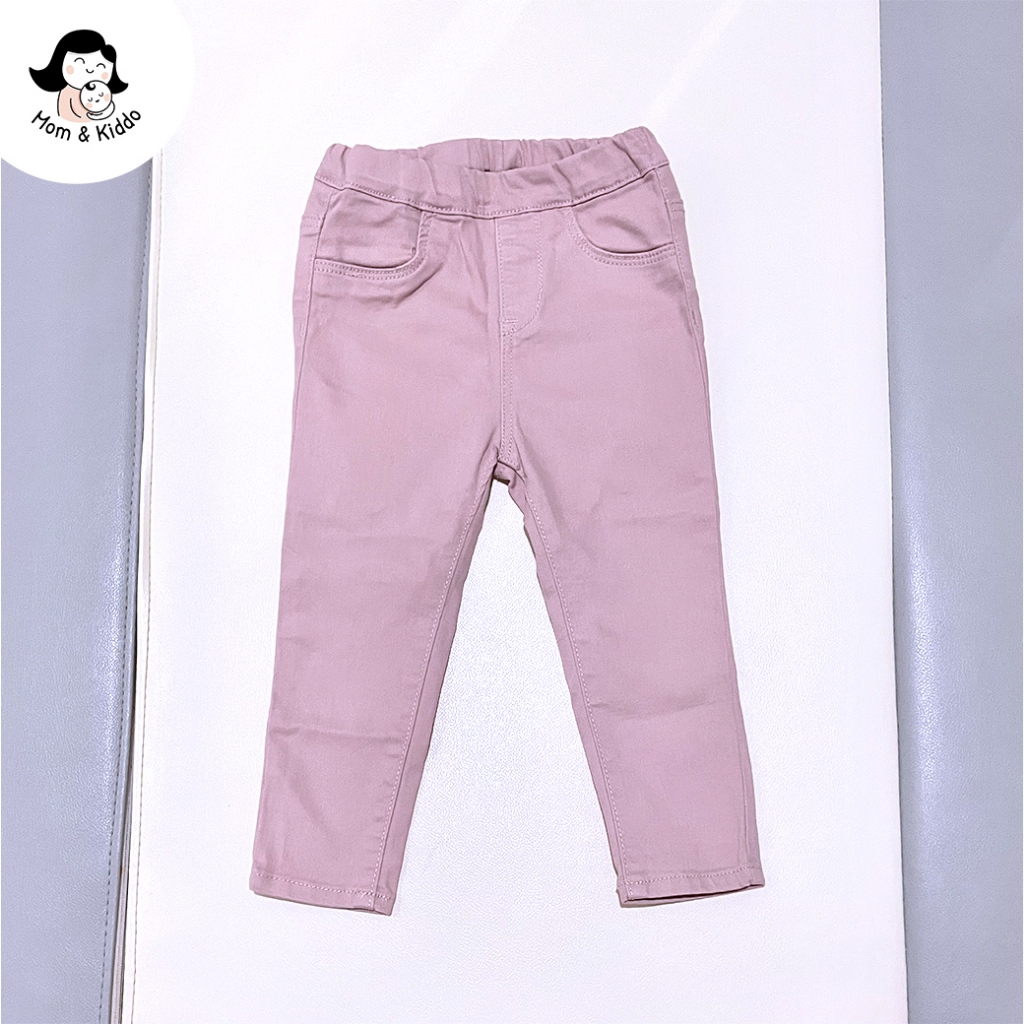 H&M Kids Denim Jeans Pink Girl 12-18Months - Celana Jeans Anak Perempuan - PRELOVED