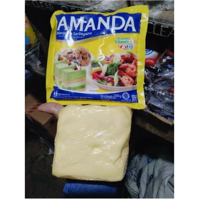 

Margarin Serbaguna AMANDA 200g