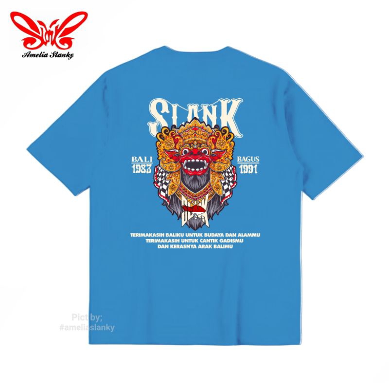 Kaos Slank Bali Bagus - Kaos Slank Original - Kaos Pria Wanita Unisex -  Kaos Distro - Baju Slank