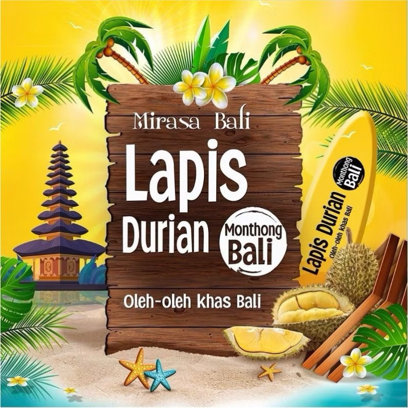 

MIRASA BALI LAPIS DURIAN KHAS BALI | LEGIT DURIAN KHAS BALI | OLEH OLEH KHAS BALI