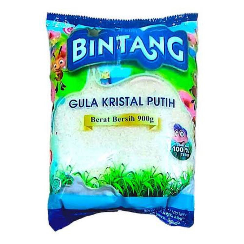 

GULA PASIR SERIBU BINTANG KEMASAN MURAH MERIAH NETTO 900 GR