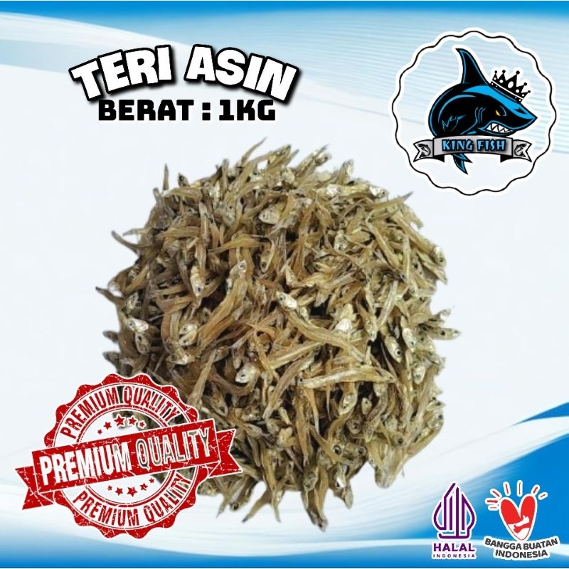 

1KG TERI ASIN KERING MURAH BERKUALITAS