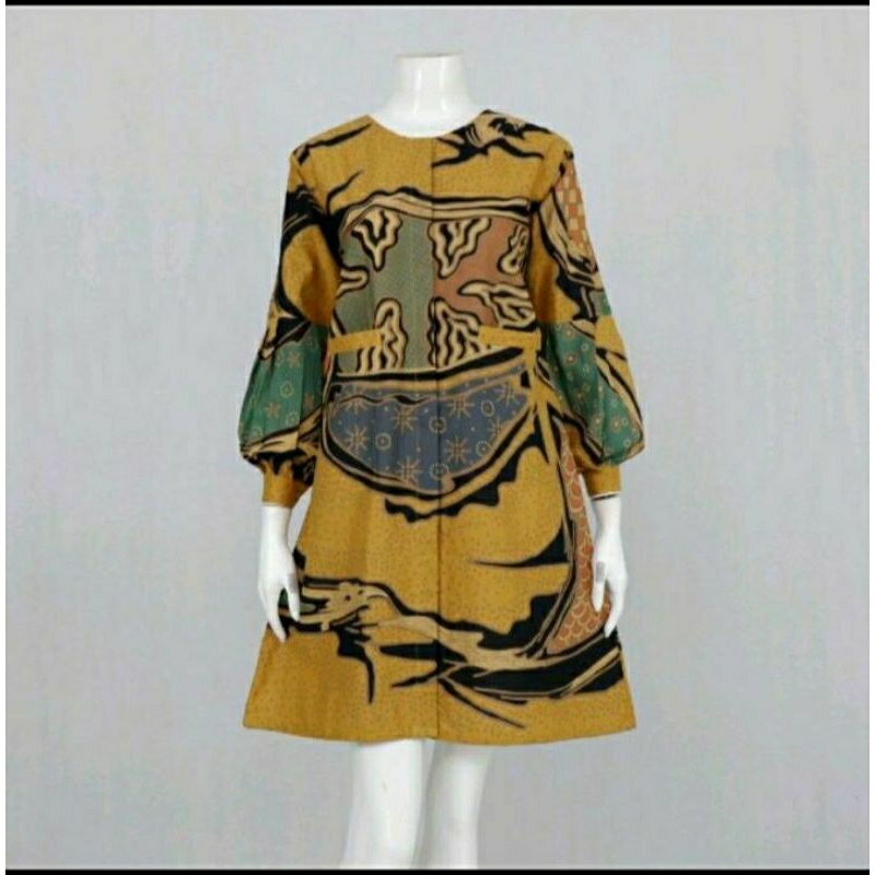 Tunik Jagad Nayaka Bestari Hapsari Gendis Batik Solo Tunik Batik Wanita
