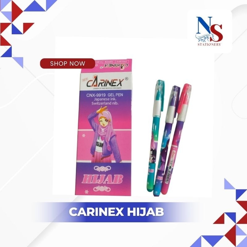 

Carinex hijab - pulpen gel CNX 9919