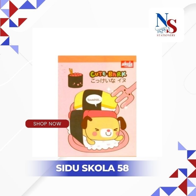 

Sidu skola 58 lembar 1 pak ( isi 10 buku )