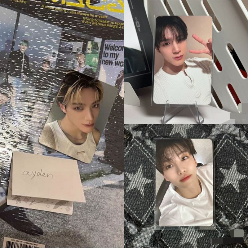 [BACA DESKRIPSI] Official Photocard Nct Dream Jeno Real City & Jeno Jaemin FM FS Withmuu