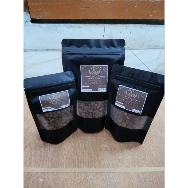 

BIJI KOPI ROASTED ARABICA 100% PREMIUM GRADE 1 ASLI PAPUA KEMASAN 100G