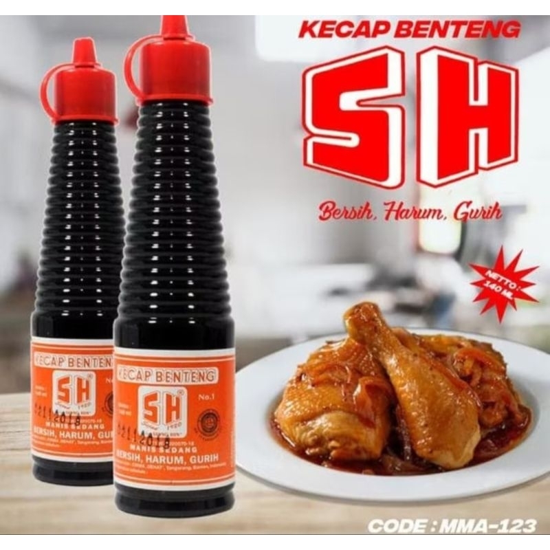 

Kecap SH Benteng Manis Sedang 140ml