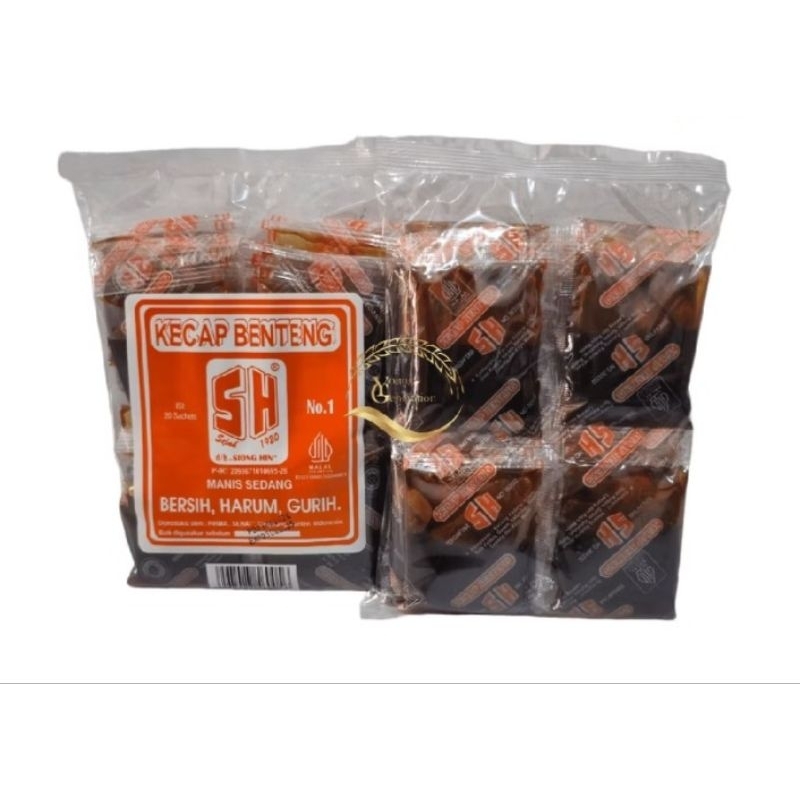

Kecap SH Benteng Manis Sedang kemasan 10ml isi 30 sachet