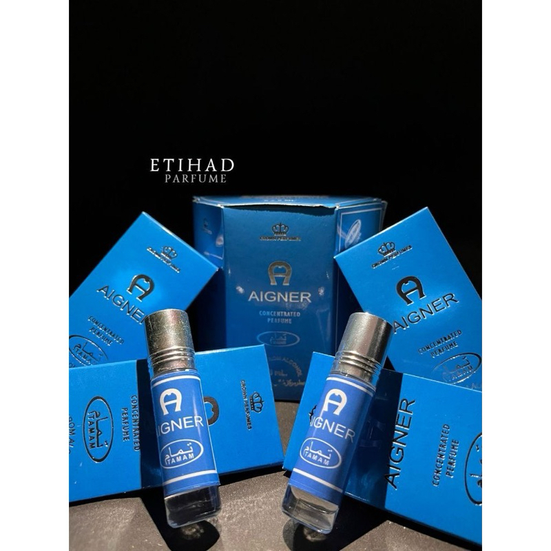 PARFUME TARIM AIGNER BLUE 6 ML ROLL ON / TARIM PARFUME FREE ALCOHOL