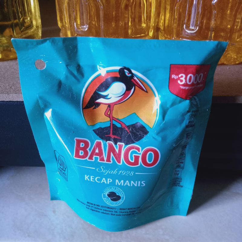 

Kecap Bango kemasan 77 gram kecap manis