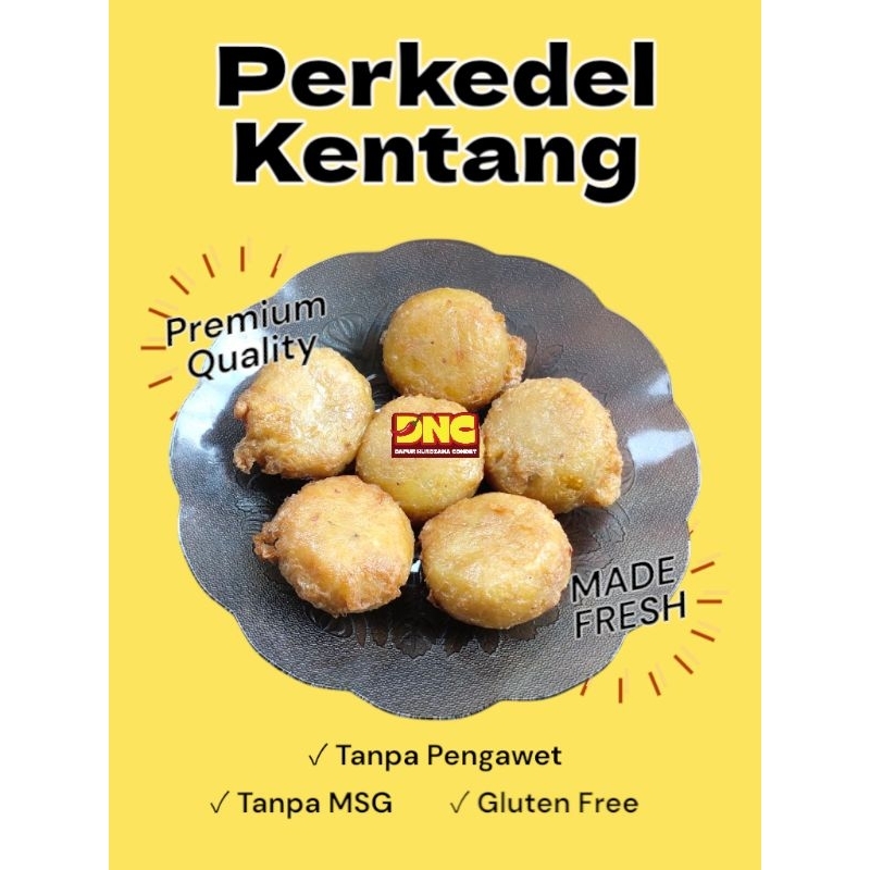 

PERKEDEL PREMIUM ISI 10PCS