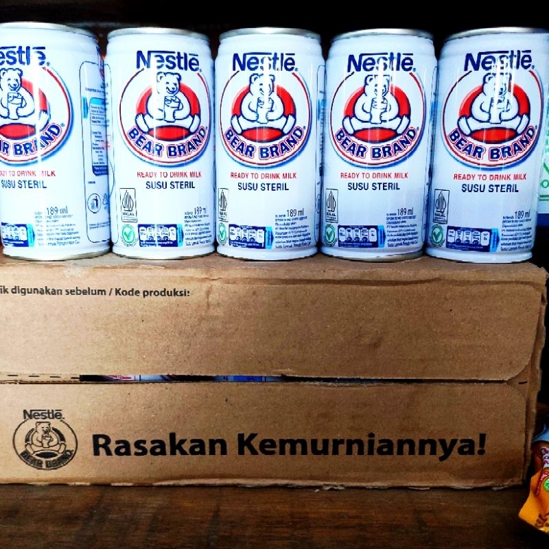 

BEAR BRAND SUSU STERIL 189ML