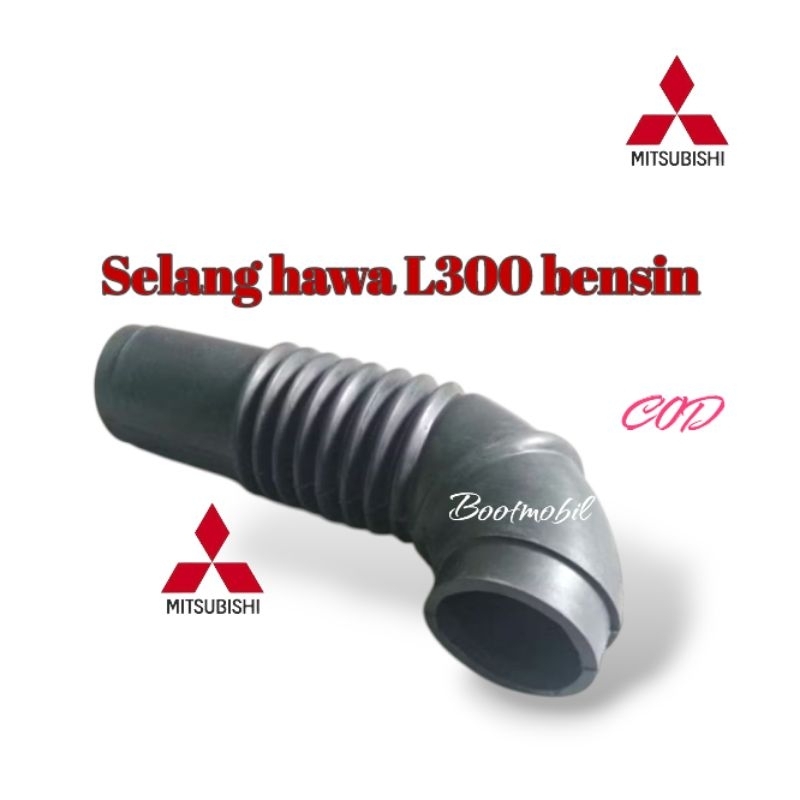 Selang Hawa Mitsubishi Colt L300 Bensin Karet Filter Udara Elbow Intake Air Hose L 300 Karburator Pr