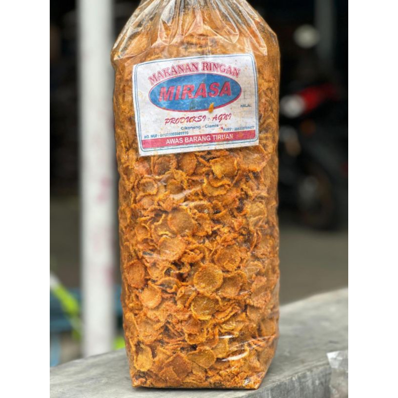 

ready nugget Goreng pedas krispy kemasan 250gram