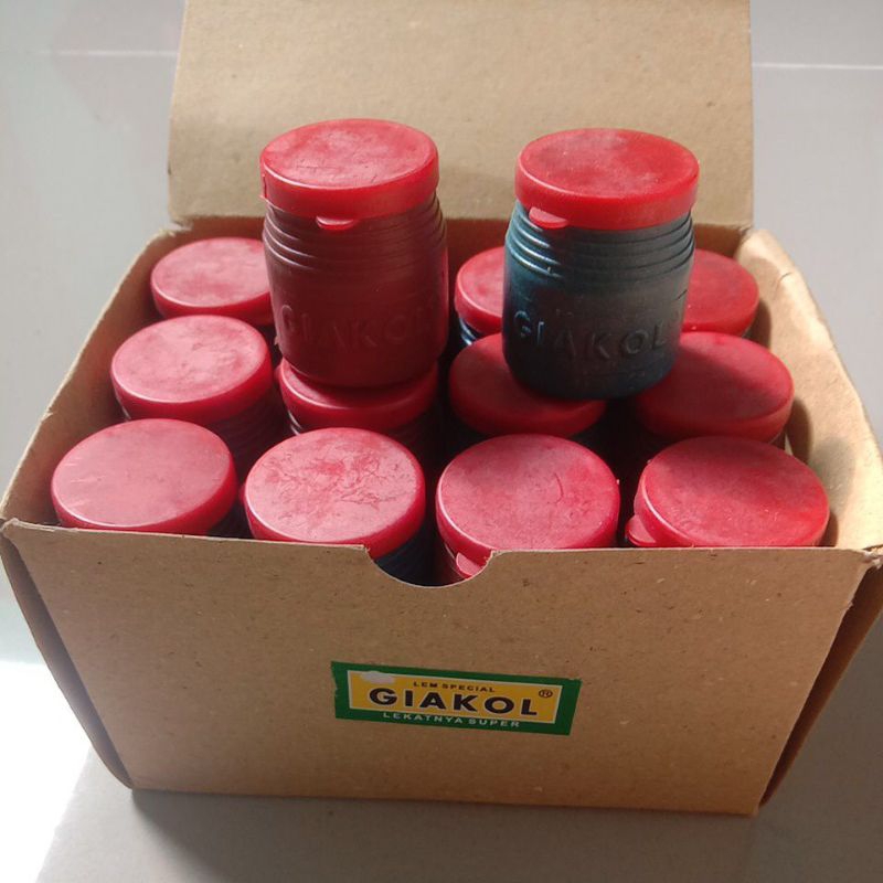

(24pcs)Lem Kertas Cair Colek Dukol Giakol Murah