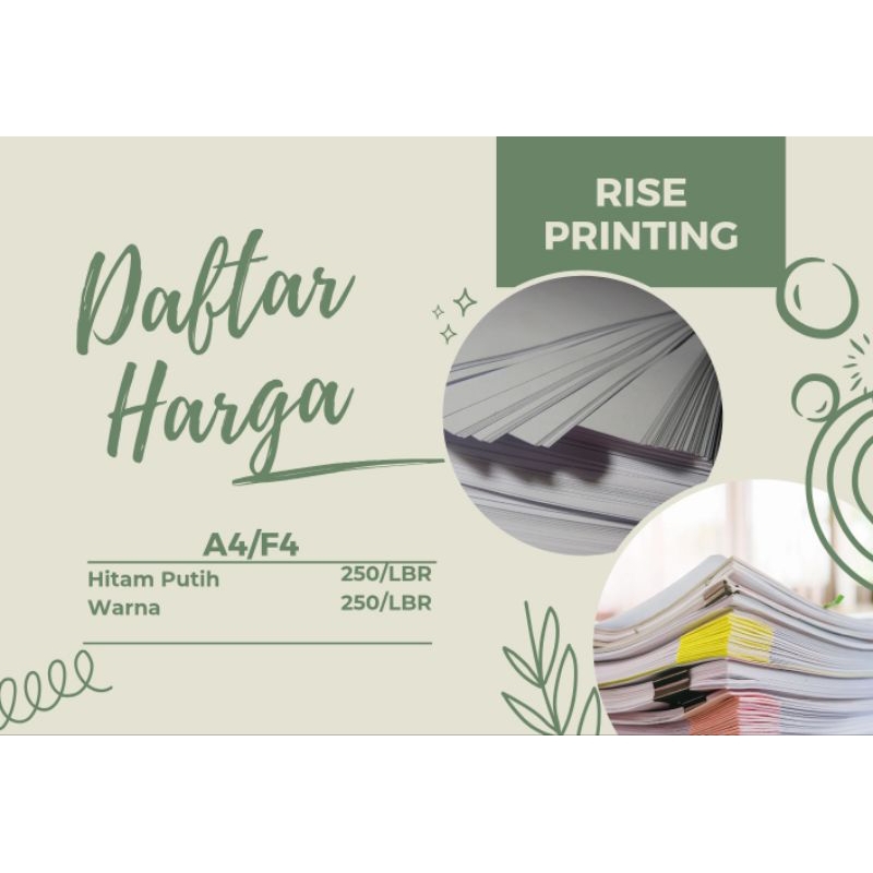 

Jasa Print A4/F4